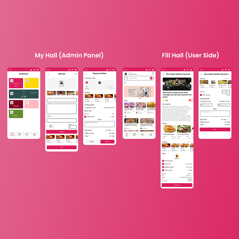 FillHall: Revolutionizing Event Venue Booking with Mobile Technology
