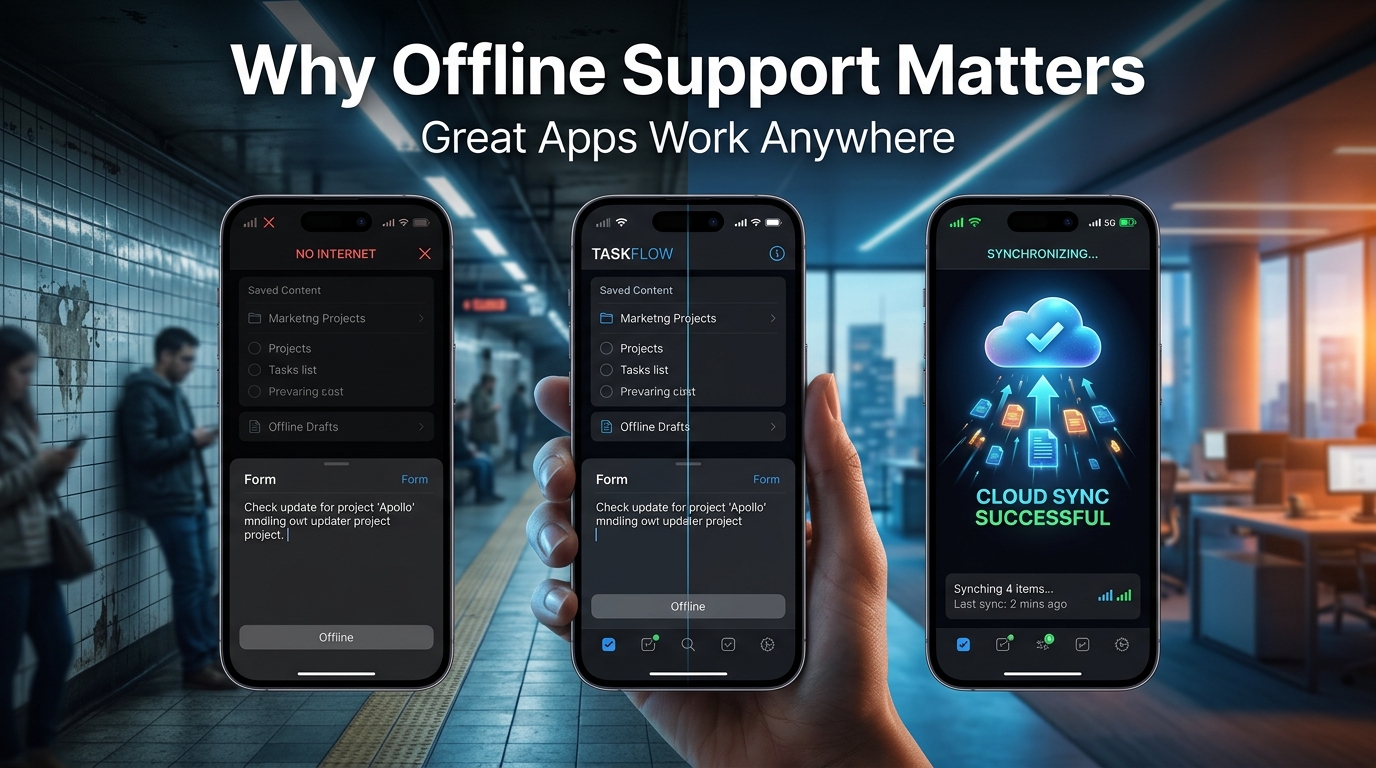 Why Offline Support Can Improve User Experience and Build Customer Trust