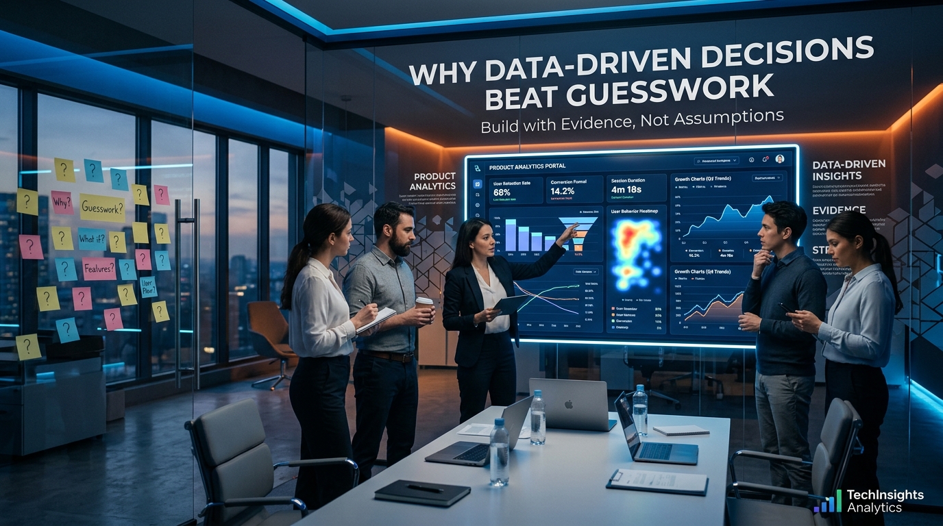 Why Data-Driven Decisions Beat Guesswork in Product Development