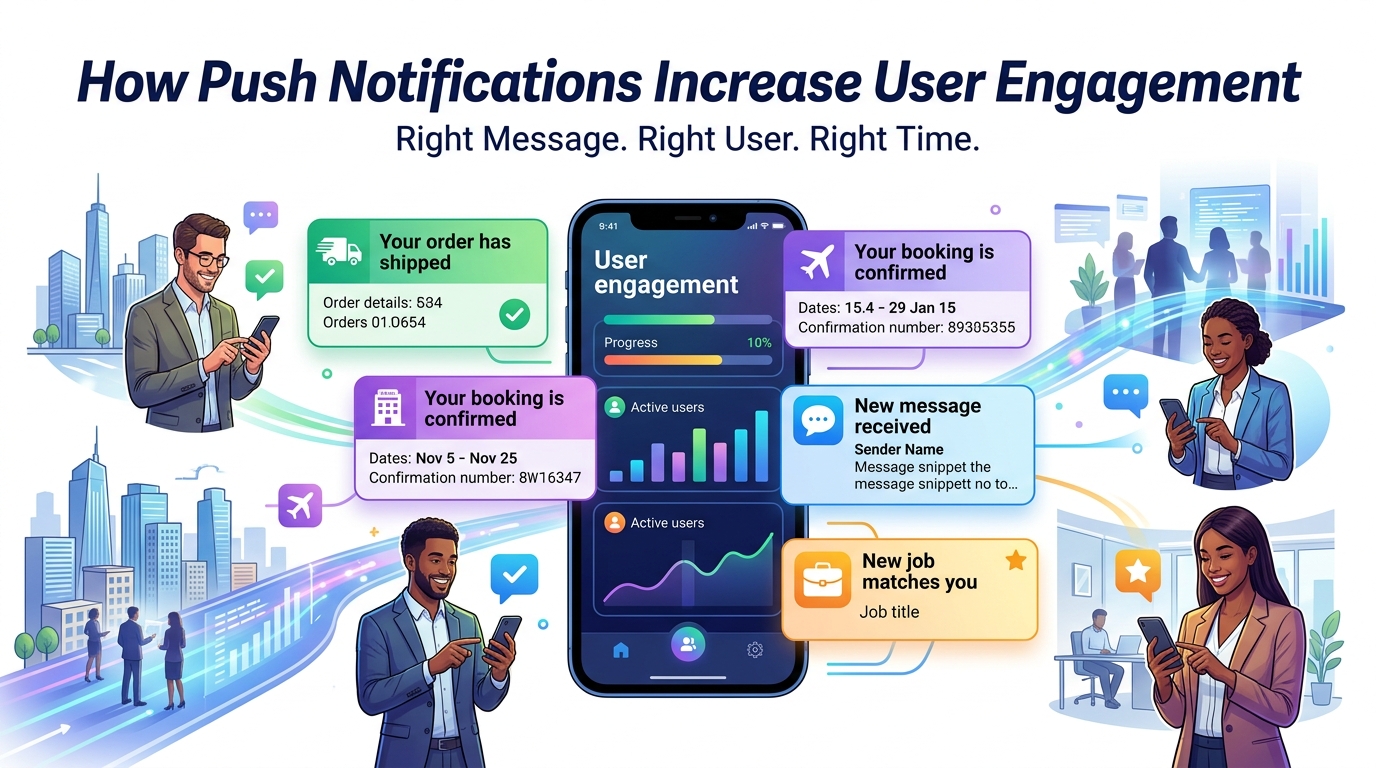 How Push Notifications Can Increase User Engagement